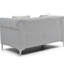 Causeuse Sammy G00340A-L, GRIS