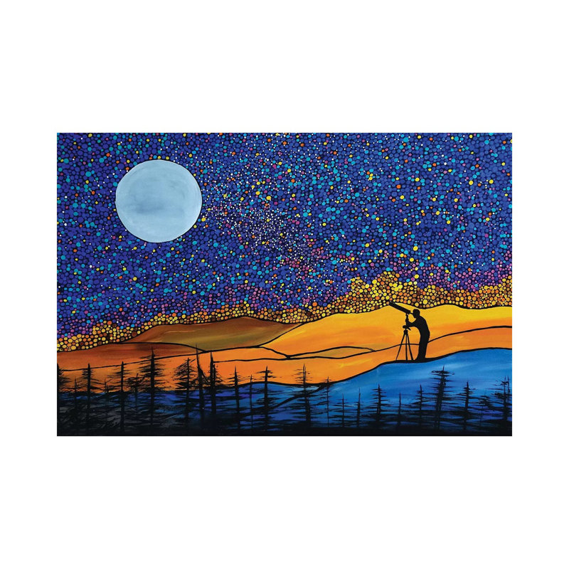 " The Dreamer " by Rachel Olynuk, 18" H x 26" W x 1.5" D
