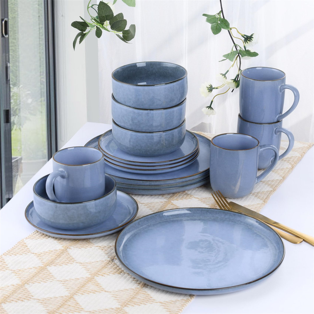 16 Piece Dinnerware Set - Service for 4