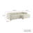 Liana Upholstered Fabric Modular Sofa With Chaise-101323752-101323756