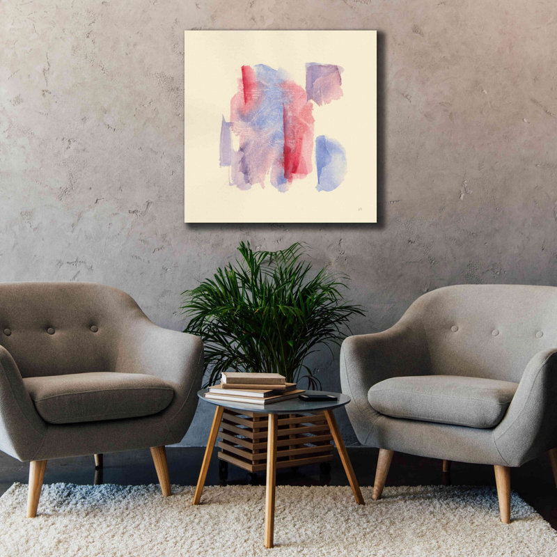 'Primary Secondary I' by Chris Paschke, Giclee Canvas Wall Art, 37" H x 37" W x 1.5" D