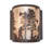 8" Wide Quail Hunter W/Dog Wall Sconce