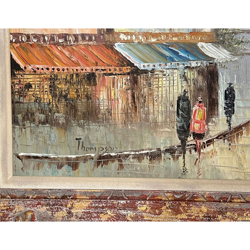 Peinture Mid-Century Paris, Sacré et Montmartre