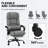 Office Chair with 6 Vibrating Points, High Back Reclining Office Chair with Footrest and Remote,For Home and Office-91956095