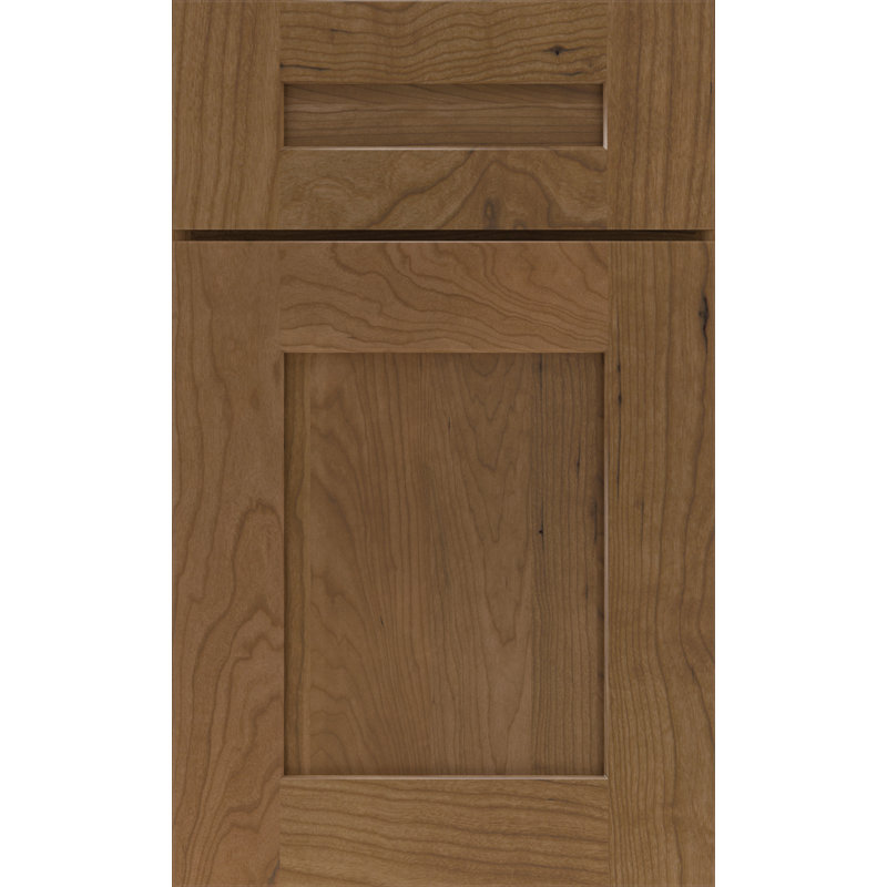 Échantillon de porte Dwelling, Carob w/Stone Glaze, Cerisier
