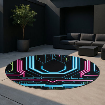 Tapis intérieur et extérieur Lumina Horizon