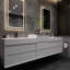 Meuble-lavabo mural double 67 po Albizu-69315966