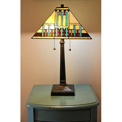 Lampe de table et prise de courant 23 po Savanella