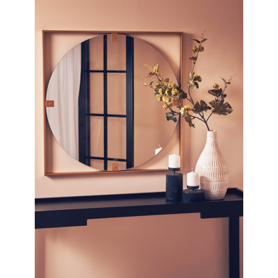 Niota Metal Square Wall Mirror