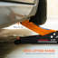 110cm H x 65cm W Car Jack with Wheels