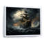 Pirate Ship At Stormy Seas - Art mural encadré pirate-1658796836-1658796839