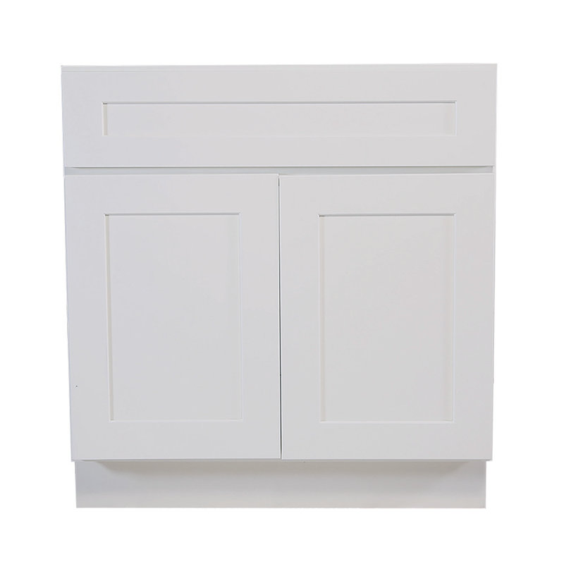 Brookings White Shaker 42" Sink Base Cabinet