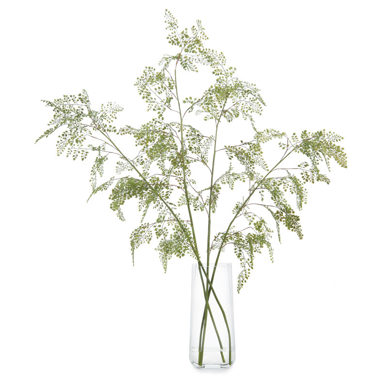 Branche de fougère artificielle en pot