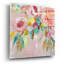 «Dream Floral 1» par St. Hilaire Elizabeth, art mural en verre acrylique, 24 po x 24 po-656135517