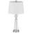 28.5"H Ceramic Reverse Torch Style Table Lamps Set of 2 for Bedroom or Home