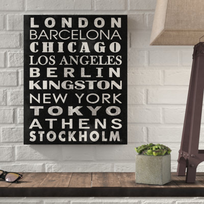 " Major City Names "