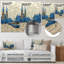 Trams In Vienna Cityscape - Cityscapes, impression murale en métal-1833709129