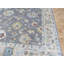 Tapis unique gris de 7 pi 11 po x 9 pi 11 po