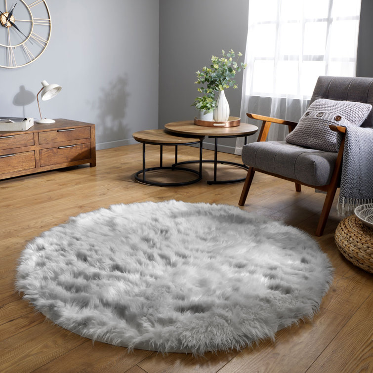 Haja Faux Sheepskin Indoor Rug