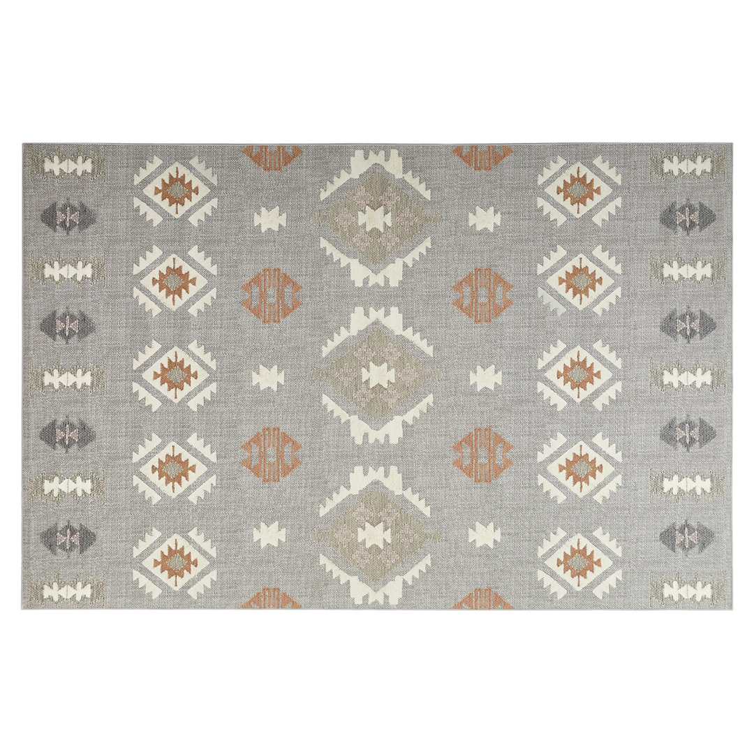 Oriental Machine Tufted Shag Area Rug