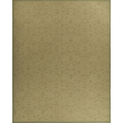 Tapis vert noué à la main de haute qualité