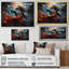 Hinduisim Dance Of Shiva - Spiritual Canvas Wall Art-851803267-851803266