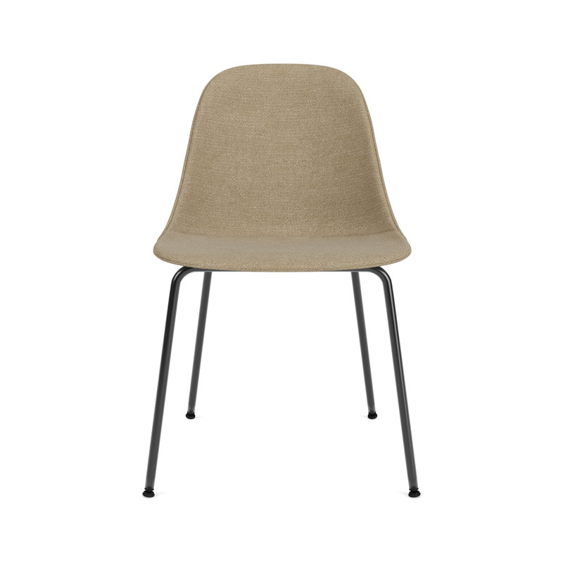 Harbour Dining Chair, Bouclé 02 Acrylic, Black Oak