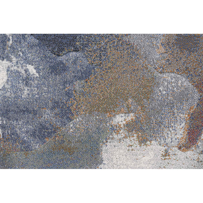 Galleria stylised absract flower rug, Rectangle 240cm x 330cm