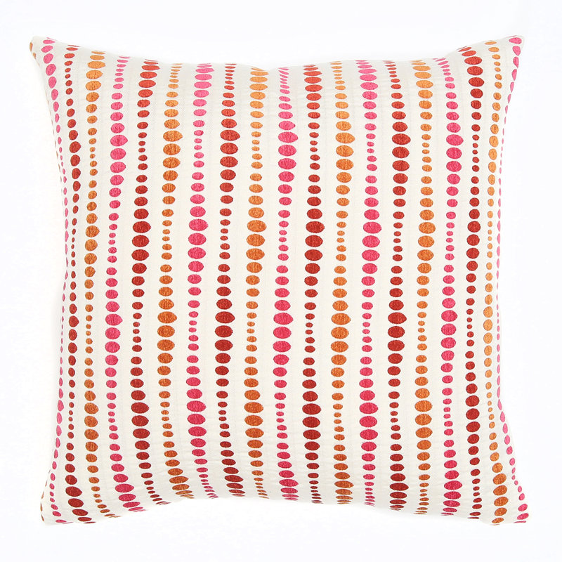 Square Pillow Cover & Insert, Grenadine