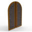 Fixturedisplays® en précommande seulement 60 X 91 X 2 "Porte d'entrée double