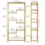 172.7cm H x 86.3cm W Steel Standard Bookcase-1091393159