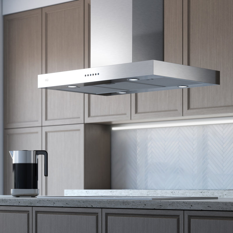 XO Appliance 36" W Island Range Hood