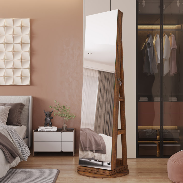 21.6'' Wide Jewelry Armoire with Mirror
