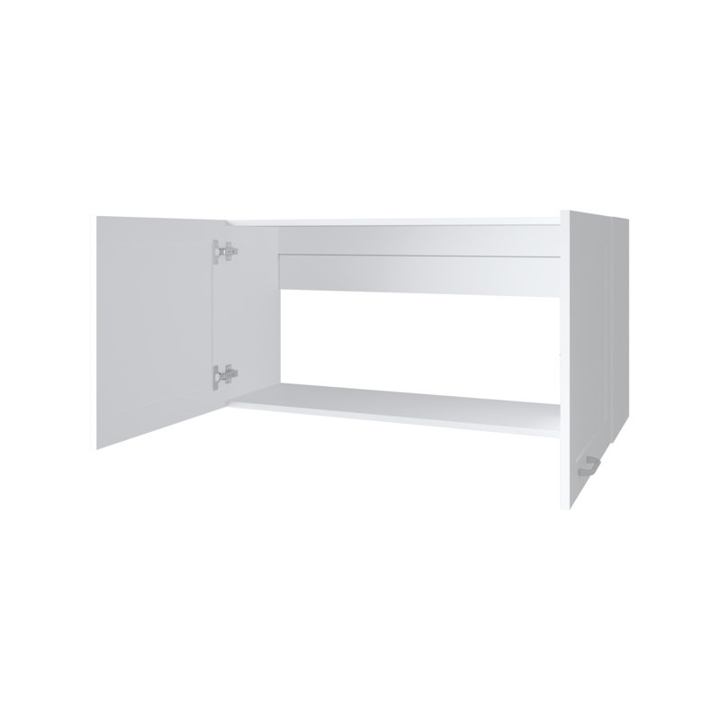 Nakya Kitchen Wall Cabinet, White