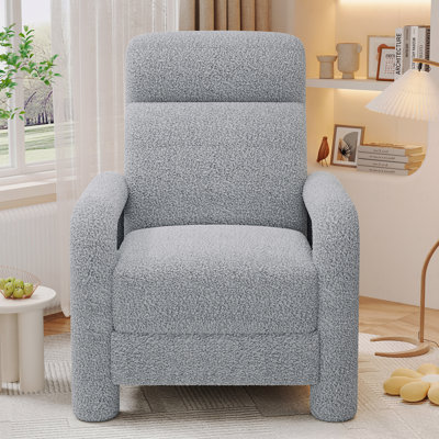 Fauteuil inclinable 31,25 po avec dossier inclinable avec fonction inclinable et fauteuil inclinable avec dossier réglable pour le salon
