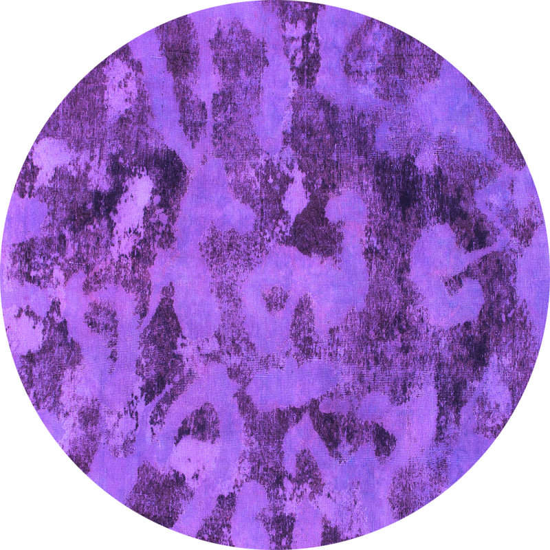 Tapis mauve Hassard, Rond 7 pi