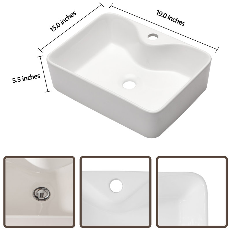 Lavabo de salle de bain MONSFEST 15