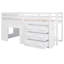 Lit mezzanine simple avec armoire et tablette-130130815