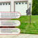 Boardwalk Double-Sided Reflective Yard Address Sign With Name Rider And LED Solar Light- 48"