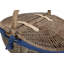 Wicker Lidded Picnic Hamper Basket with Lining-503473924