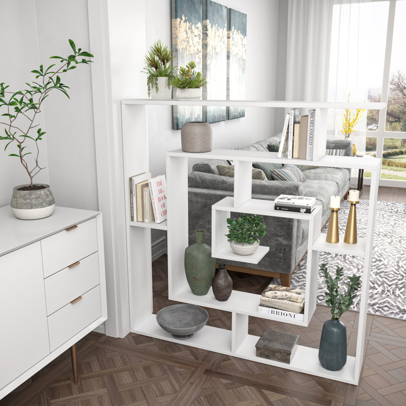 Abston Geometric Bookcase