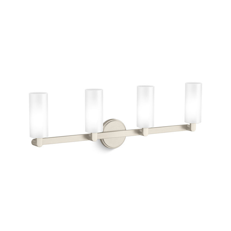 Crue Four-Light Sconce, Brushed Nickel