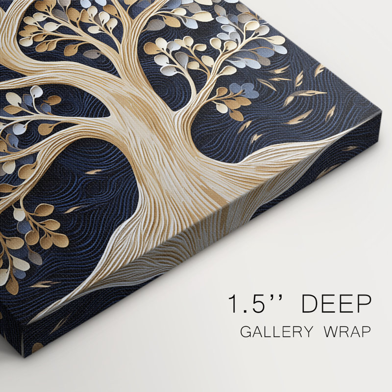 LANDSCAPES Series CXCIX  -Premium Gallery Wrapped Canvas -Ready to Hang, 18" H x 12" W