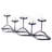 6.50'' H Metal Tabletop Candelabra