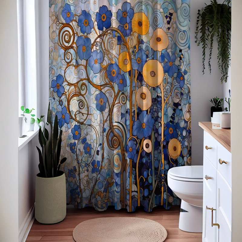 Shower Curtain, 83" H x 70" W