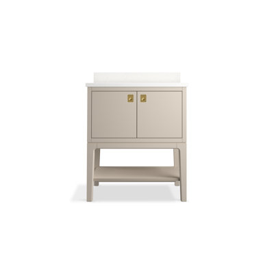 Seagrove By Studio McGee 30 in. Bathroom Vanity Cabinet With Sink And Quartz Top