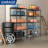 5-Wire Shelving Metal Storage Rack Adjustable Shelves,Standing Storage Shelf Units for Laundry Bathroom Kitchen Pantry Closet(Black)-1208911764-1208202191