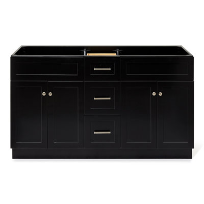 Paulla 60'' W Double Bathroom Vanity Base