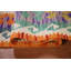 Multolor Kilim Reversible Wool Rug 4x6