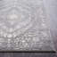 Tapis oriental gris tissé au métier mécanique Korando-1634367991